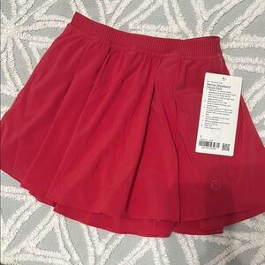 NWT lululemon TENNIS skirt